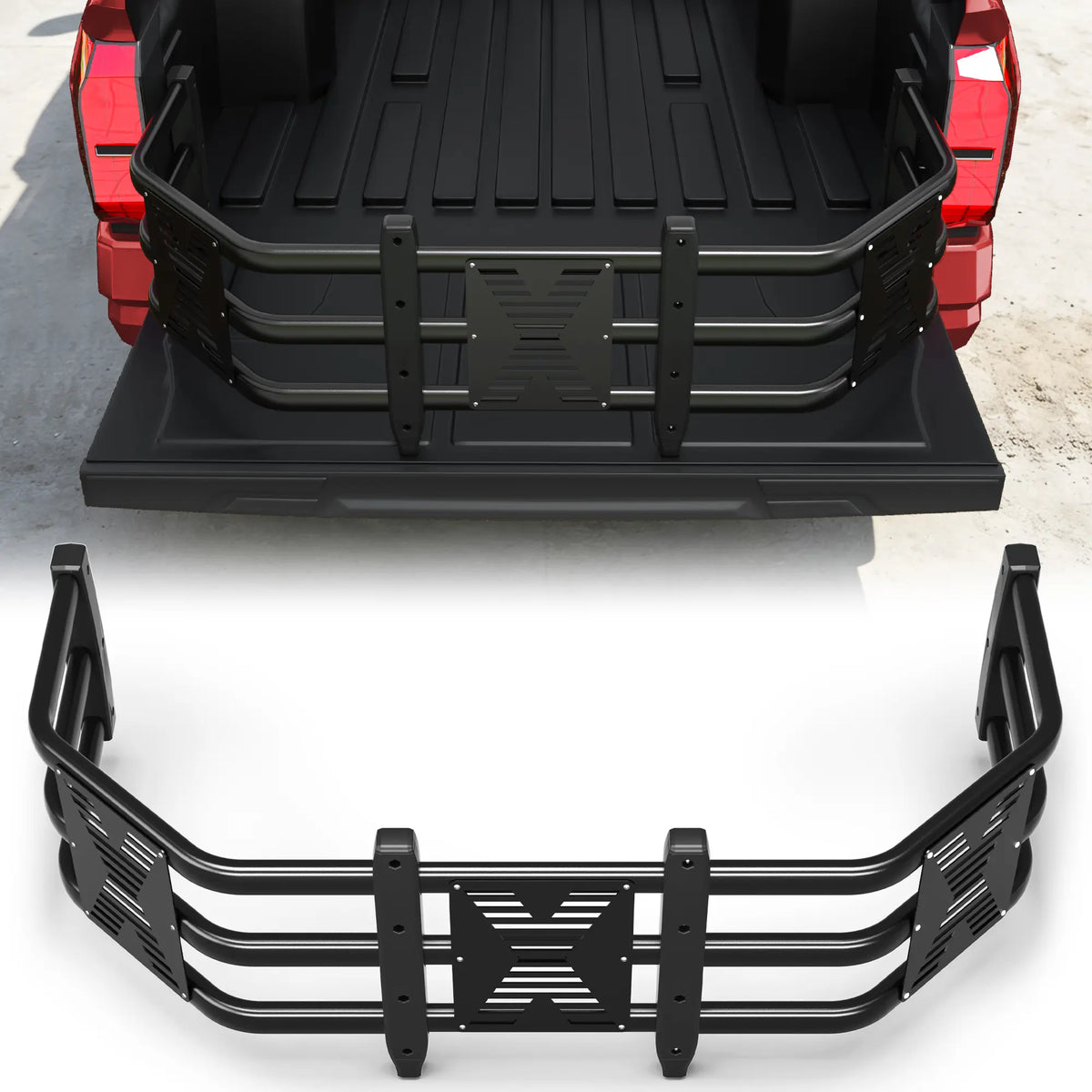 Aluminum Pickup Truck Bed Extender – Adjustable & Retractable