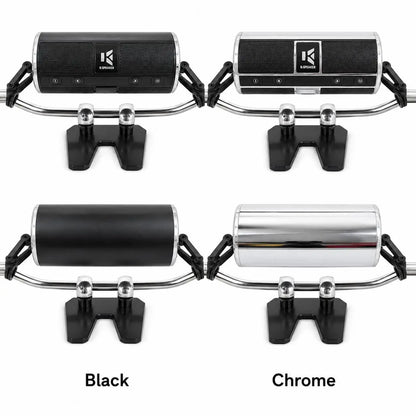 Motorcycle Handlebar Speakers – Bluetooth & FM