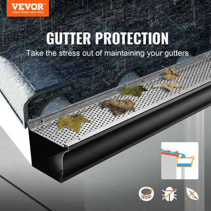 Aluminum Gutter Guard | 5" | 208 ft (52 pcs)