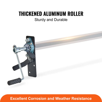 Hand Crank Tarp Roller | Adjustable 64"-104"