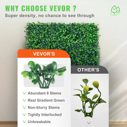 Artificial Boxwood Hedge Wall Panels