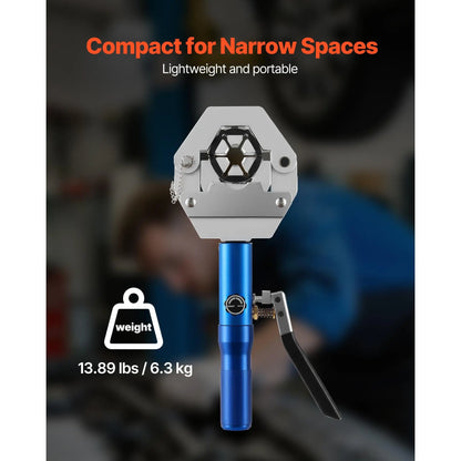 Hydraulic A/C Hose Crimper Kit | 7 Dies
