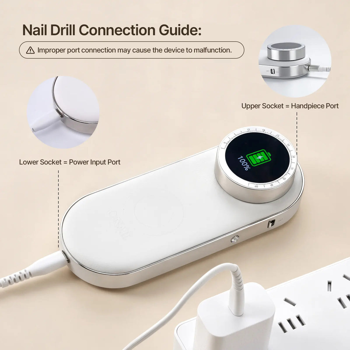 ONAIL Pro Max Nail Drill | 50,000 RPM