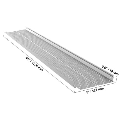 Aluminum Gutter Guard | 5" | 208 ft (52 pcs)