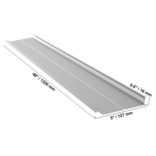 Aluminum Gutter Guard | 5" | 208 ft (52 pcs)