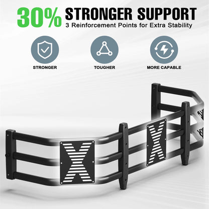 Aluminum Pickup Truck Bed Extender – Adjustable & Retractable