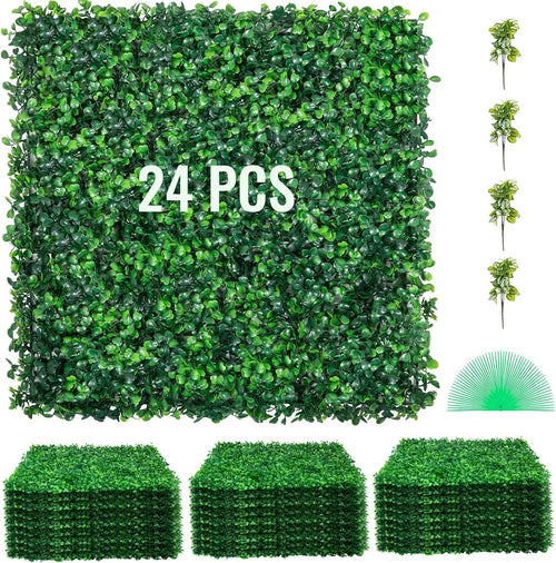 Artificial Boxwood Hedge Wall Panels