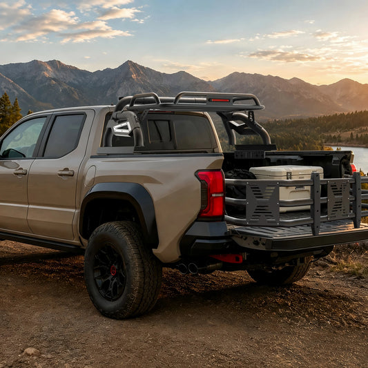 Aluminum Pickup Truck Bed Extender – Adjustable & Retractable